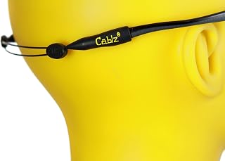 Cablz Zipz Adjustable Xtremz Retainer Sunglasses Holder, Black Price In India