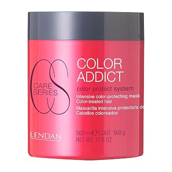 Lendan - Colored Hair Mask - Color Addict Mask - 500 ml - Protects Color in Dyed Hair - Nourishes, Hydrates, and Protects the Cuticle - Shinier and Softer Hair