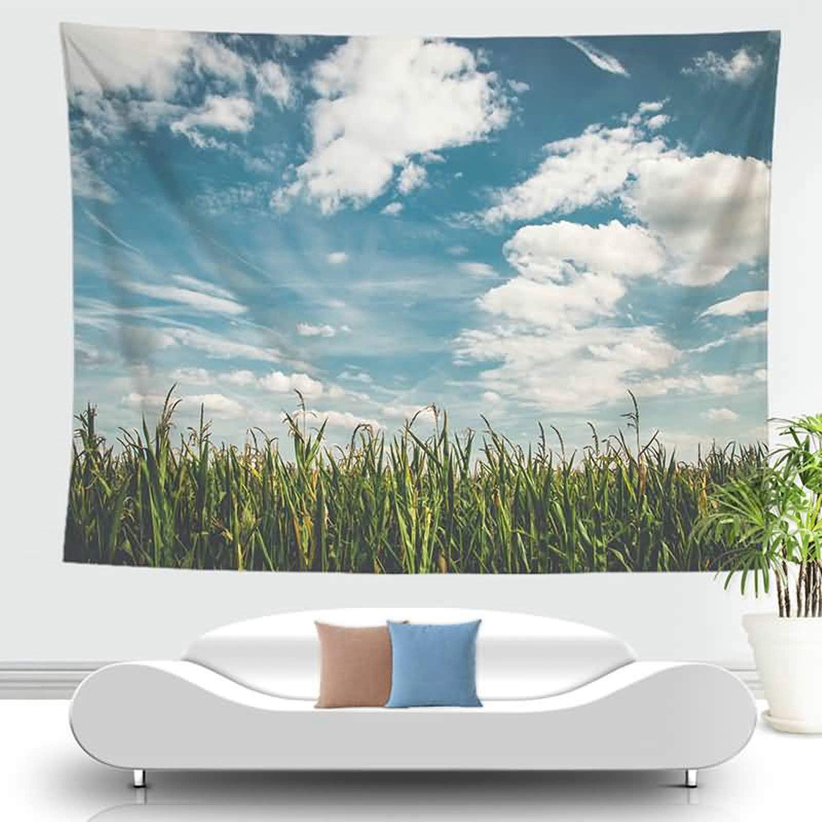 Tapiz de pared KnSam resistente al moho de 150 x 230 cm para proteger y decorar paredes frías
