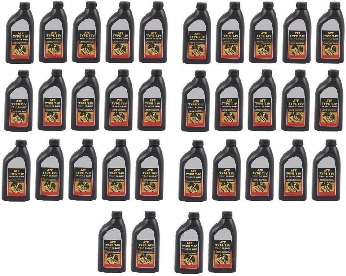 34 Quarts ATF T-IV Automatic Transmission Fluid Oil Compatible with Lexus Toyota Scion