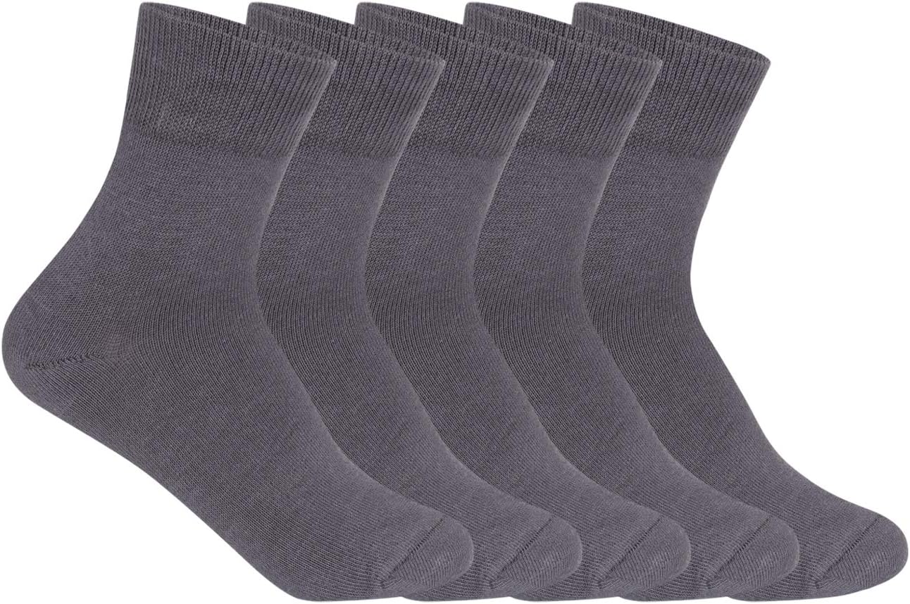 - Ankle White School Uniform Socks for Kids, Made with Breathable, Anti Odour & Moisture Absorbent Cotton with a Extra Durable Welt, Ideal For All Day Wear