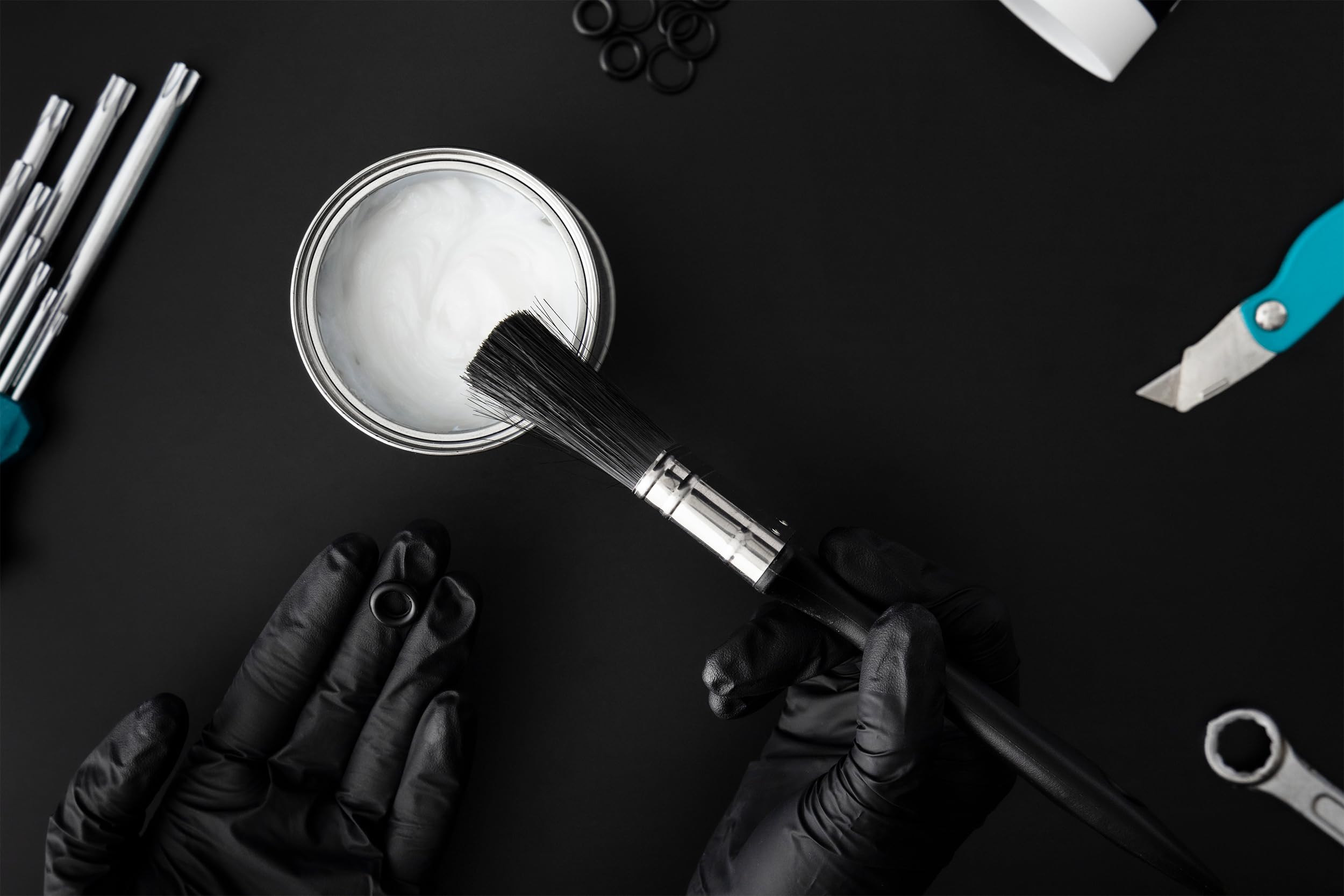 Graisse silicone avec poudre PTFE 55%