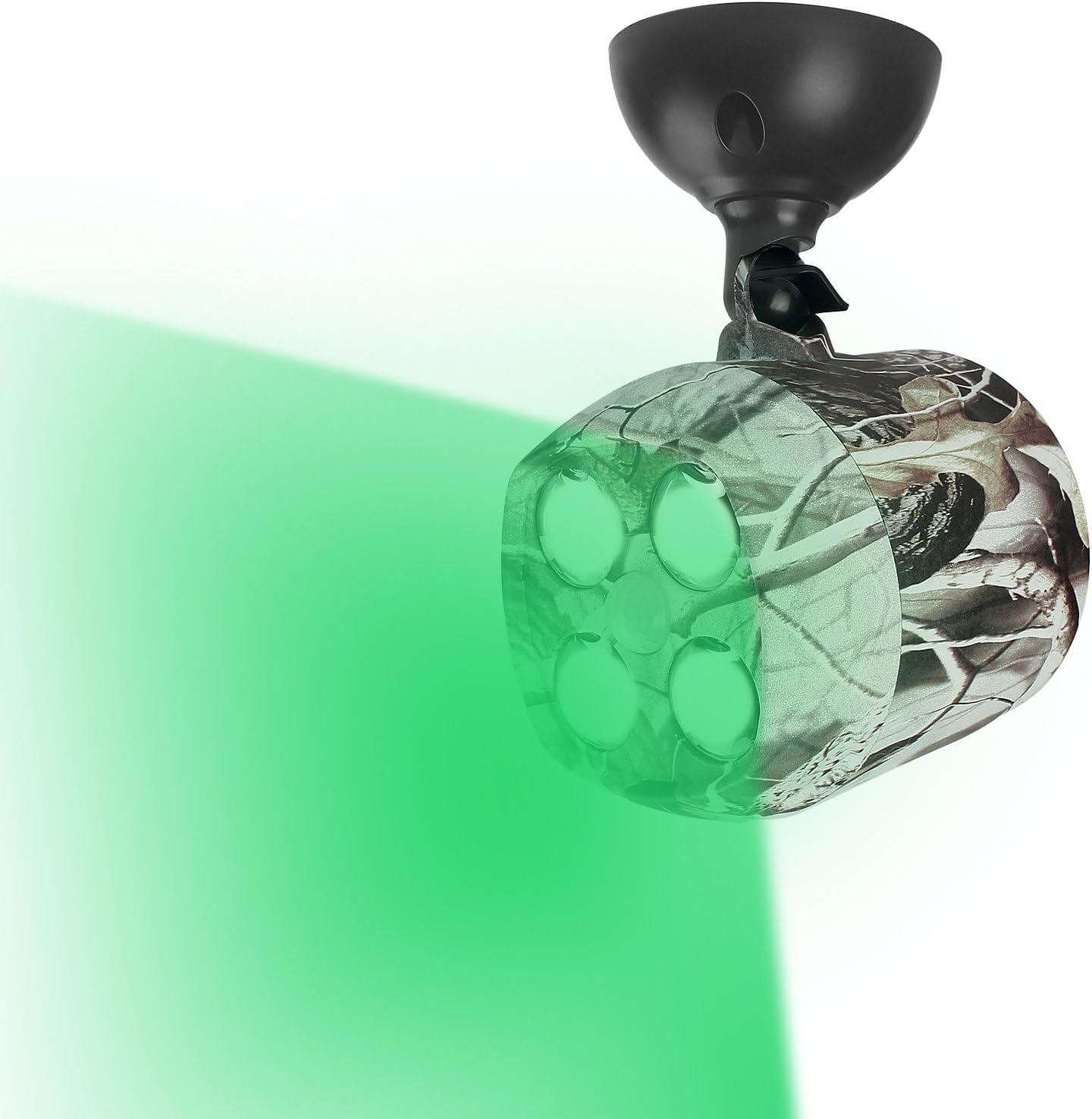 Deer Feeder Light Hog Hunting Green Light Spotlight PIR Motion Sensor 120°Angle IP65 Waterproof Outdoor Animal Game Feeder Cage (F1)