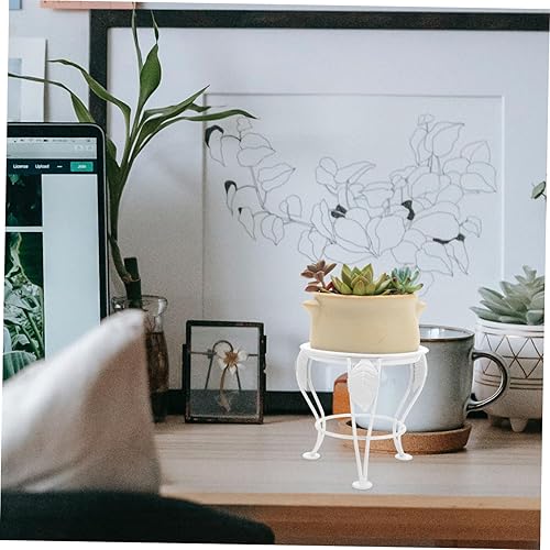 Miniatura 4 de Soportes para plantas exteriores e interiores, mini plantas de escritorio, soporte para suculentas, plantas de casa, estante de plantas, estante de
