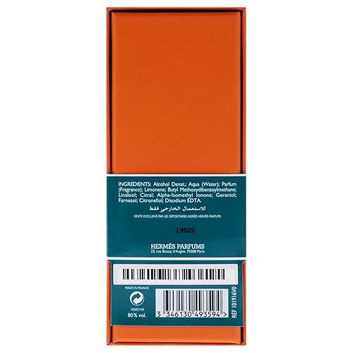 Miniatura 5 de Eau dOrange Verte de Hermes para hombre 33 onzas Eau de Colonia Spray