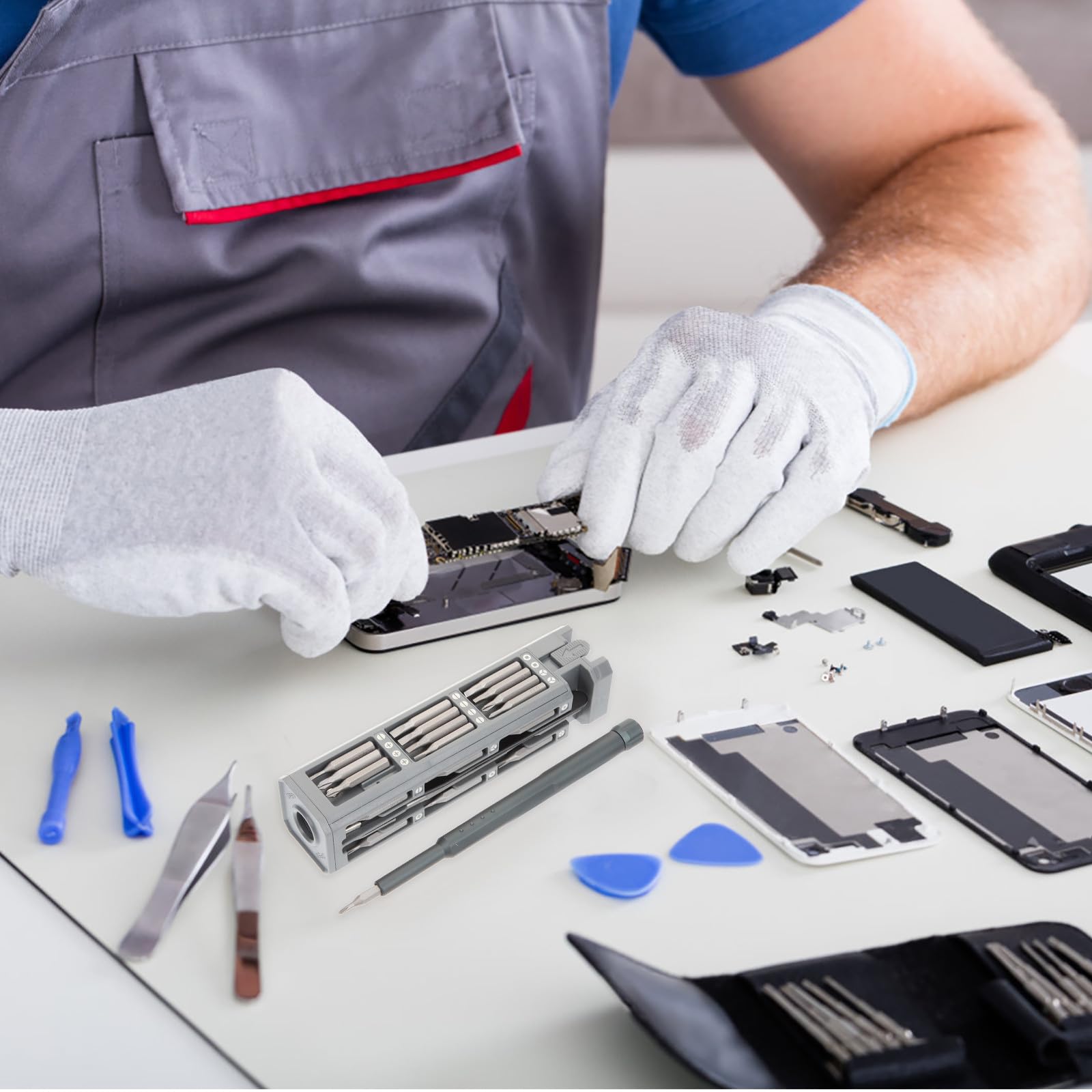 Set di Cacciaviti di Precisione Ratcheting, per Orologi e Laptop