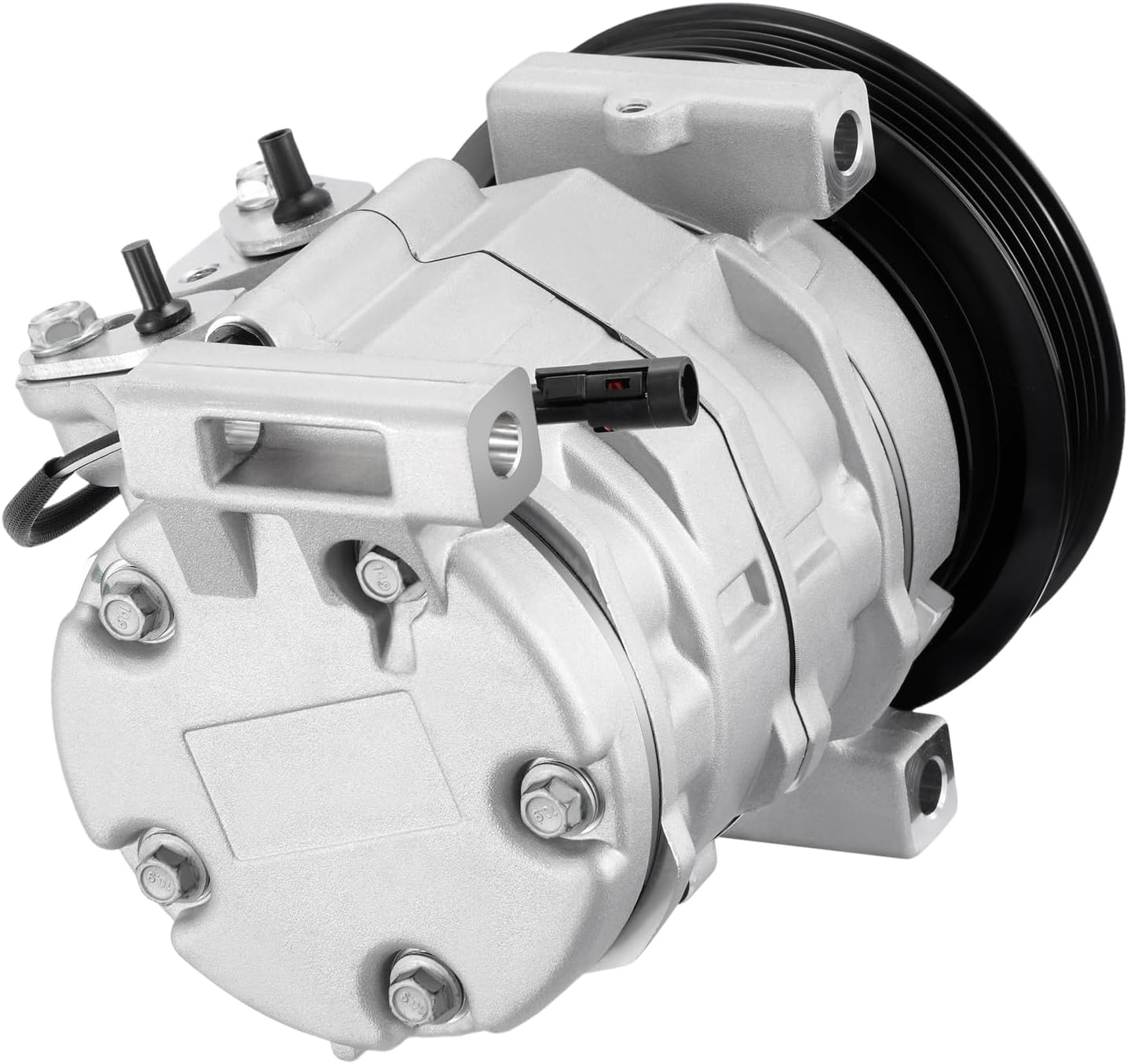 78385 Air Conditioning A/C Compressor with Clutch Compatible with Chevrolet Tracker 2.0L 1999-2003, Compatible with Suzuki Vitara 1.6L 2.0L 1999-2003, GAS