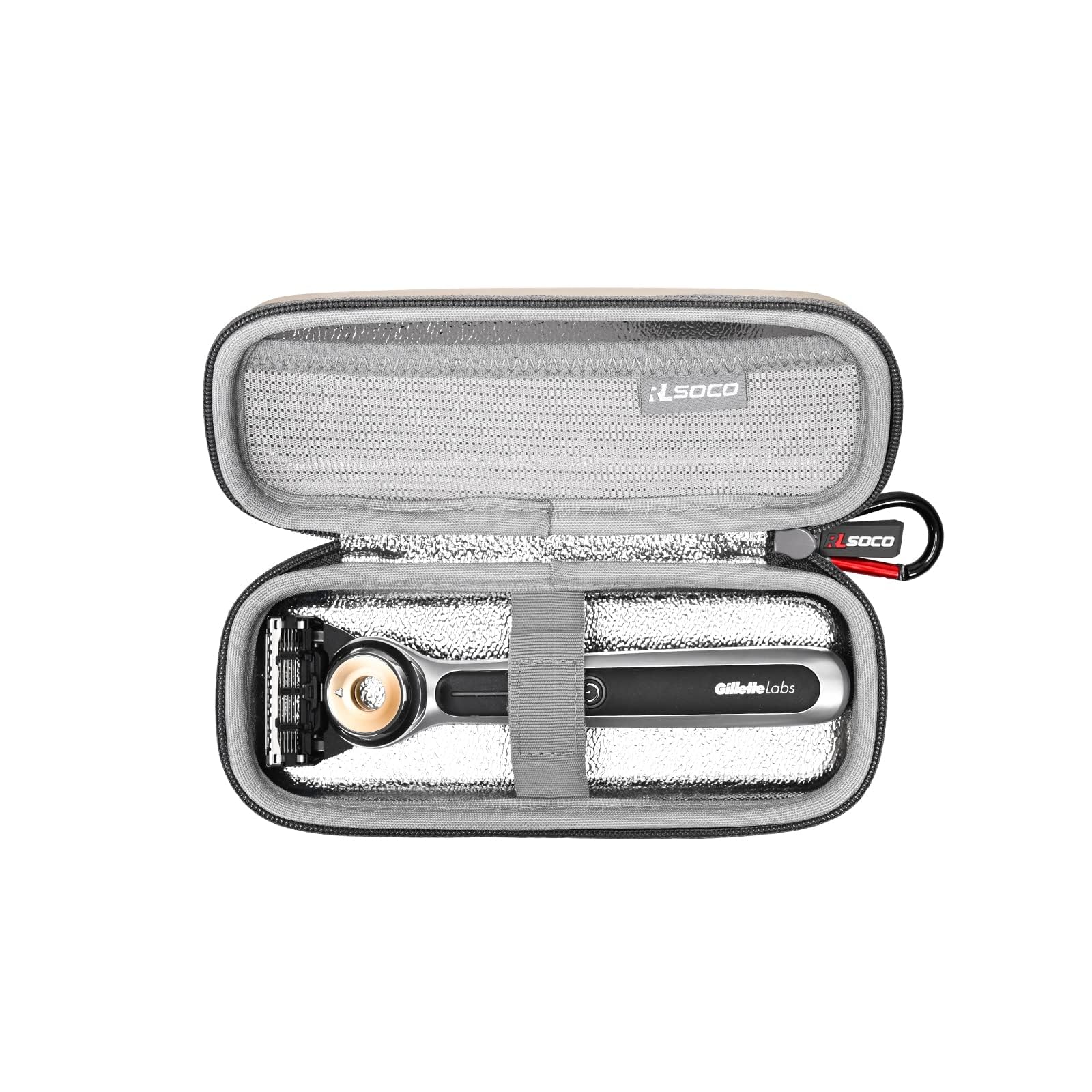 Hard Case Compatible with Gillette Labs Heated Men's Razor(Small Size for Razor Body)
