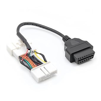30CM OBD2 Diagnostic Cable for Tesla Model Y and Model 3 2019 and After, Compatible with OBD2 Scanner, OBDII Code Reader, OBDLink LX/MX+, Vlinker MC