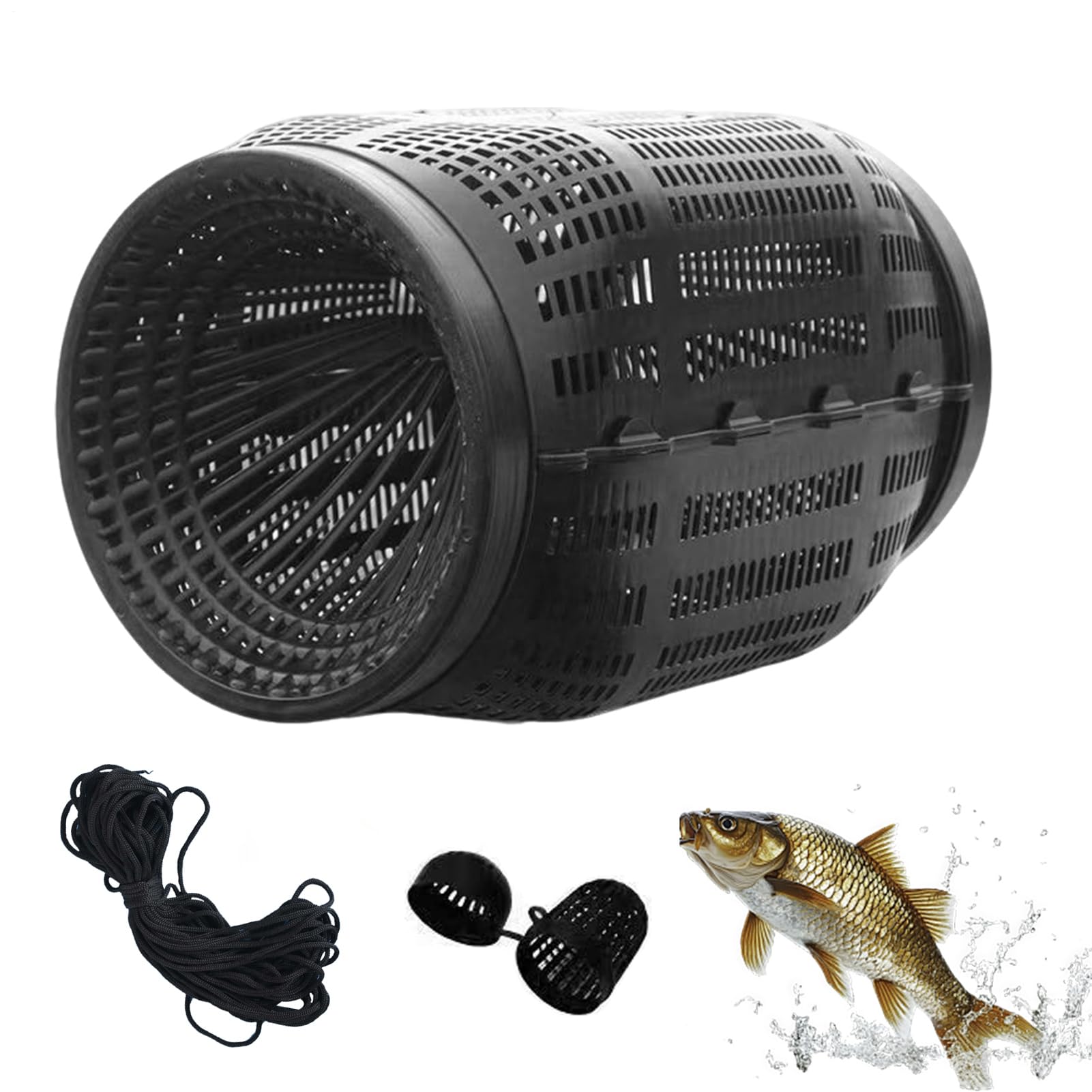 Crayfish Trap - Lightweight Fishing Bait Trap | Portable Crayfish Crawdad Shrimp | Freshwater Crab Traps | Outdoor Fishing Traps for Fish, Lobster, Crab, and Shrimp