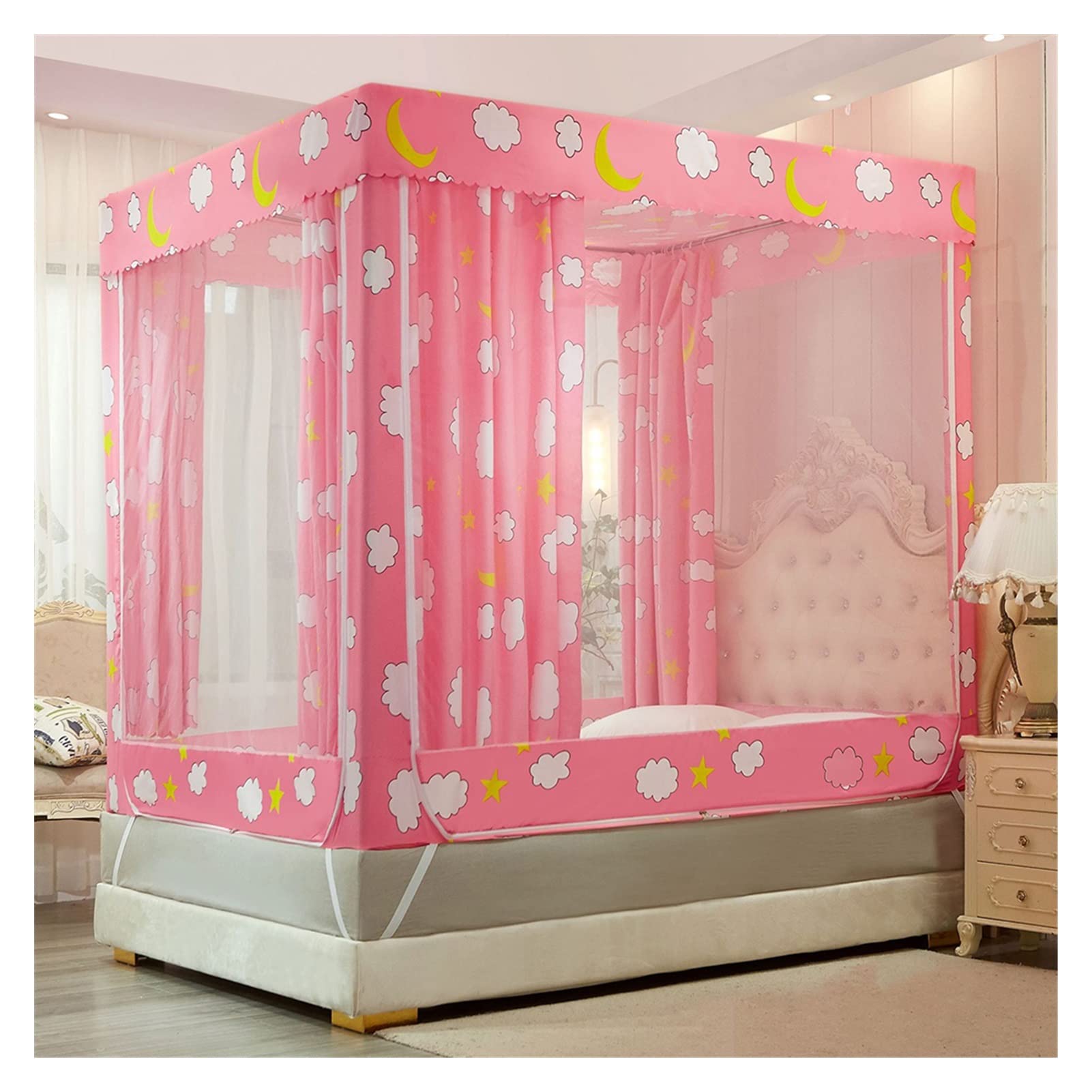 DXTFDHB Mosquito Net Bed Canopy Squar Tent