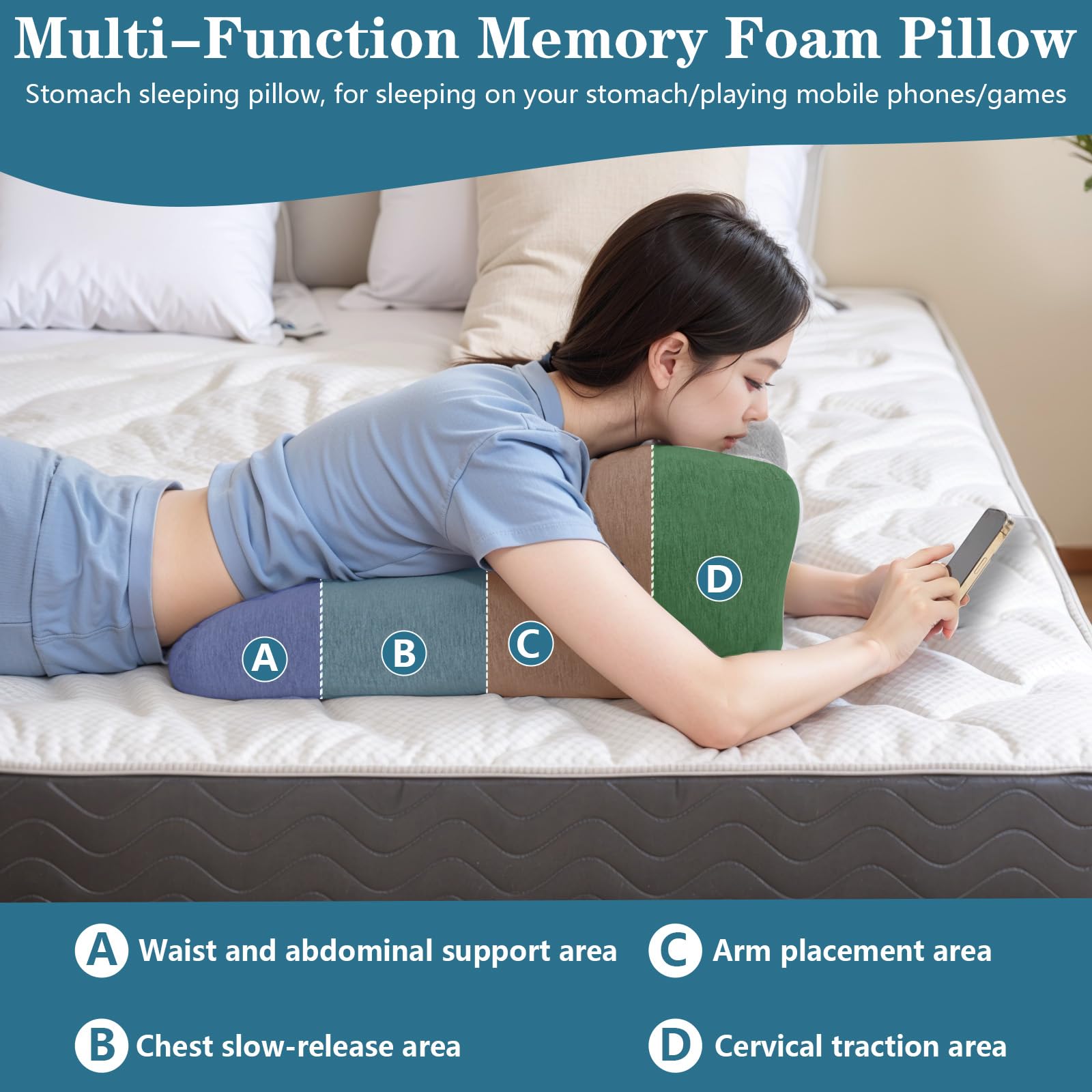 Cuscino Per Divano Letto Imbottito In Lino Con Federa In - Foto 12