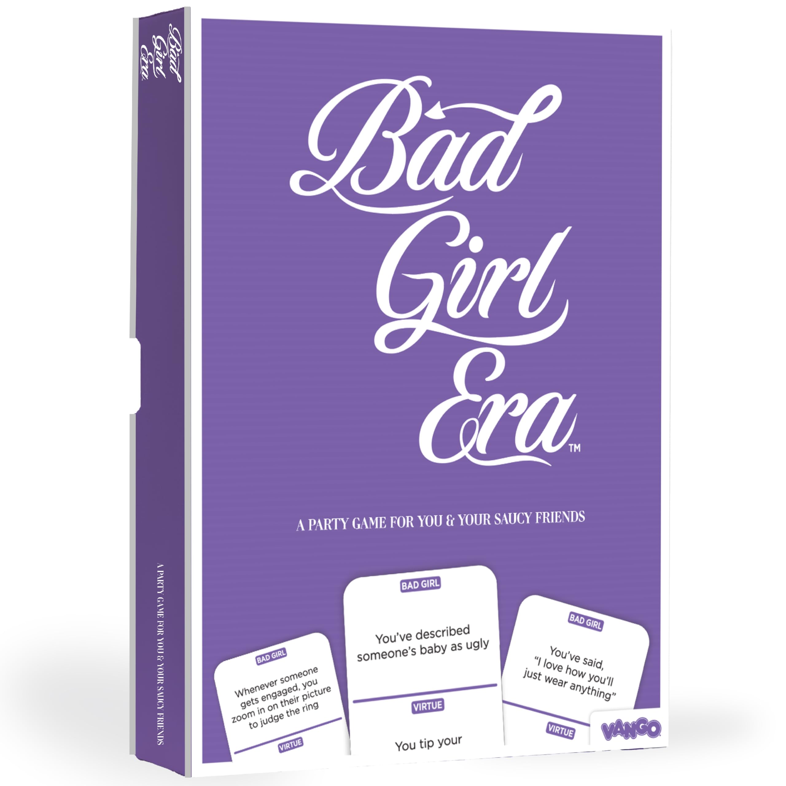 Vango Bad Girl Era - A Party Game for You and Your Saucy Friends - Card Game - Ages 14 and Up - 2 to 6 Players