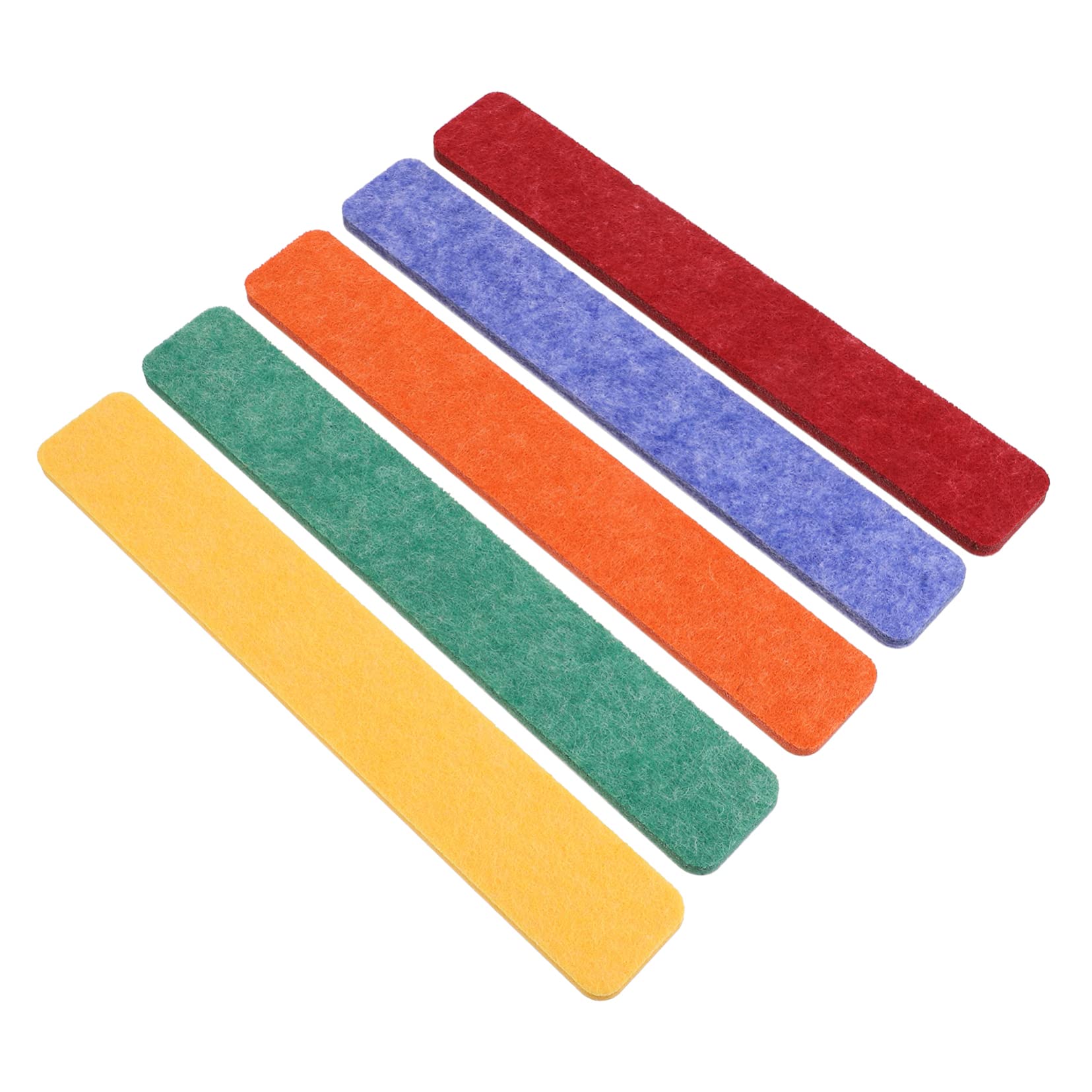 KALLORY 5pcs Felt Bulletin Boards for Multi-Purpose Memo Display Boards and Easy to Install Wall Protectors for Photos and Messages