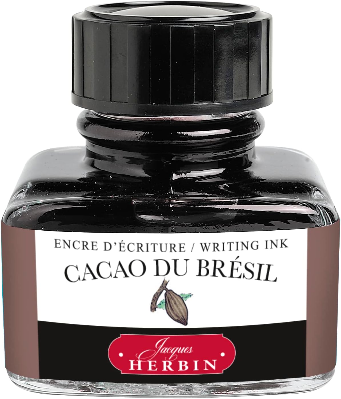 Herbin Fountain Pen Ink - 30ml Bottled - Cacao du Bresil