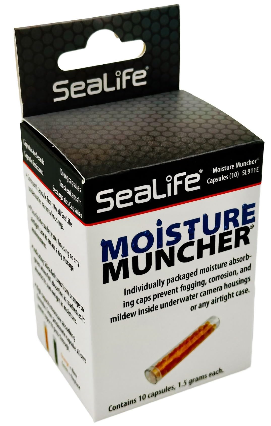 Sealife Moisture Muncher Capsules pour boîtier sous-marin SportDiver pour smartphones Orange