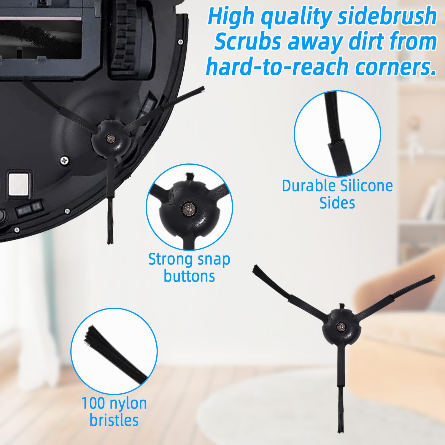 AIRROBO T20 Robot Aspirapolvere Lavapavienti con appatura, 3,5L