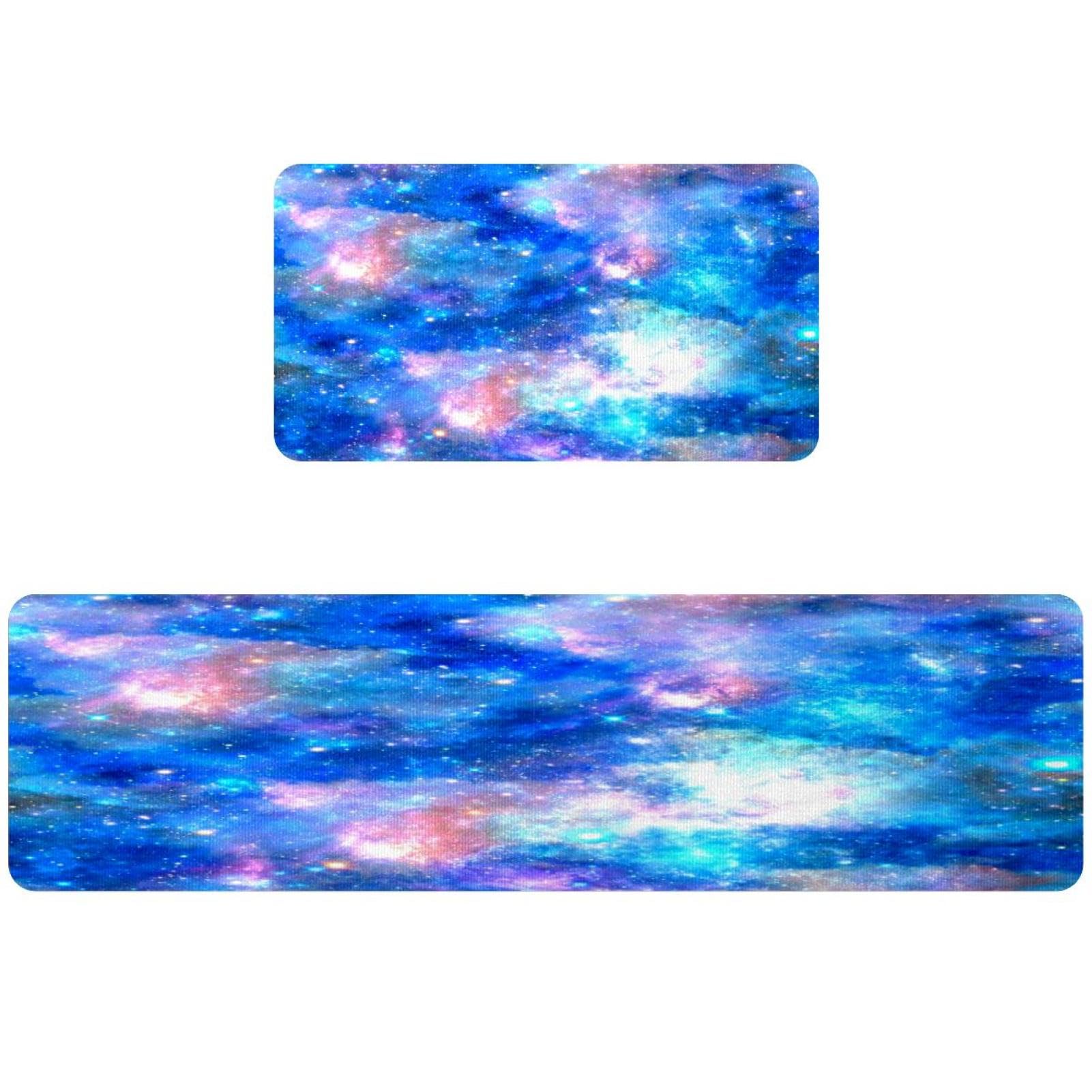 Tapis de cuisine galaxie absorbant pour transformer l'ambiance de votre buanderie