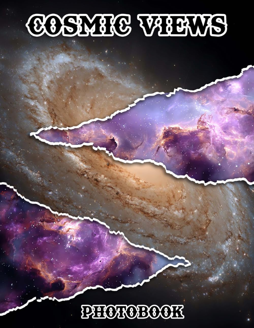 Cosmic Views Photobook: Embark On A Celestial Journey With These 40 Mesmerizing Cosmic Images | 8.5x11 Large Print