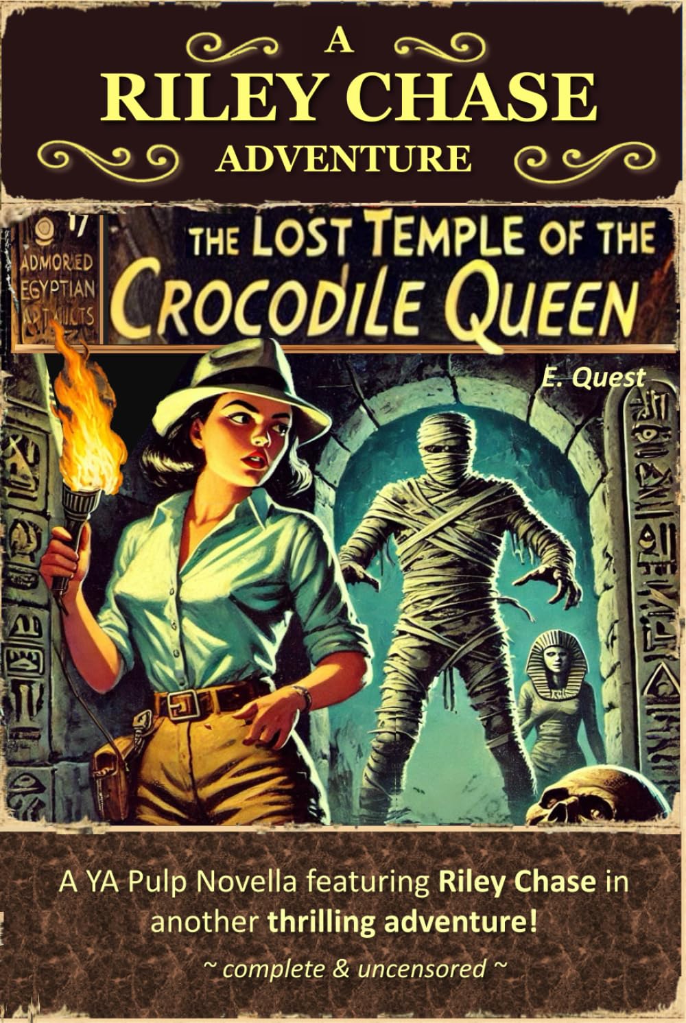 The Lost Temple of the Crocodile Queen: A Riley Chase Adventure (The Riley Chase Adventures)