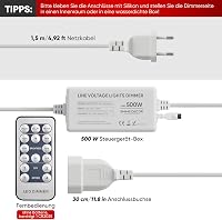 Shine Decor LED szalag és neon cső dimmer távirányítóval CE tanúsított 2
