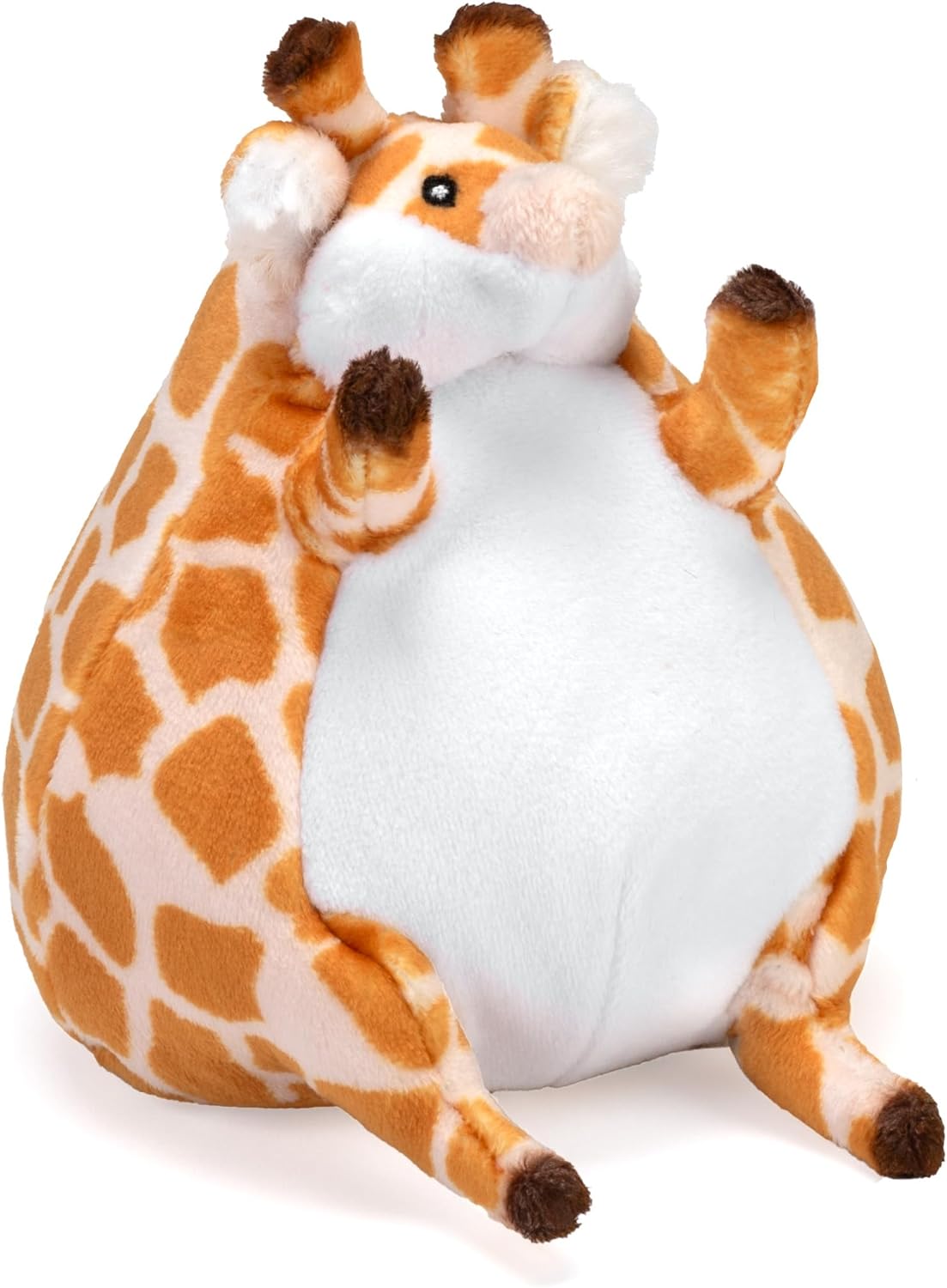 Wild Republic Flipkins Giraffe, Stuffed Animal, 5 Inches, Plush Toy, Fill is Spun Recycled Water Bottles
