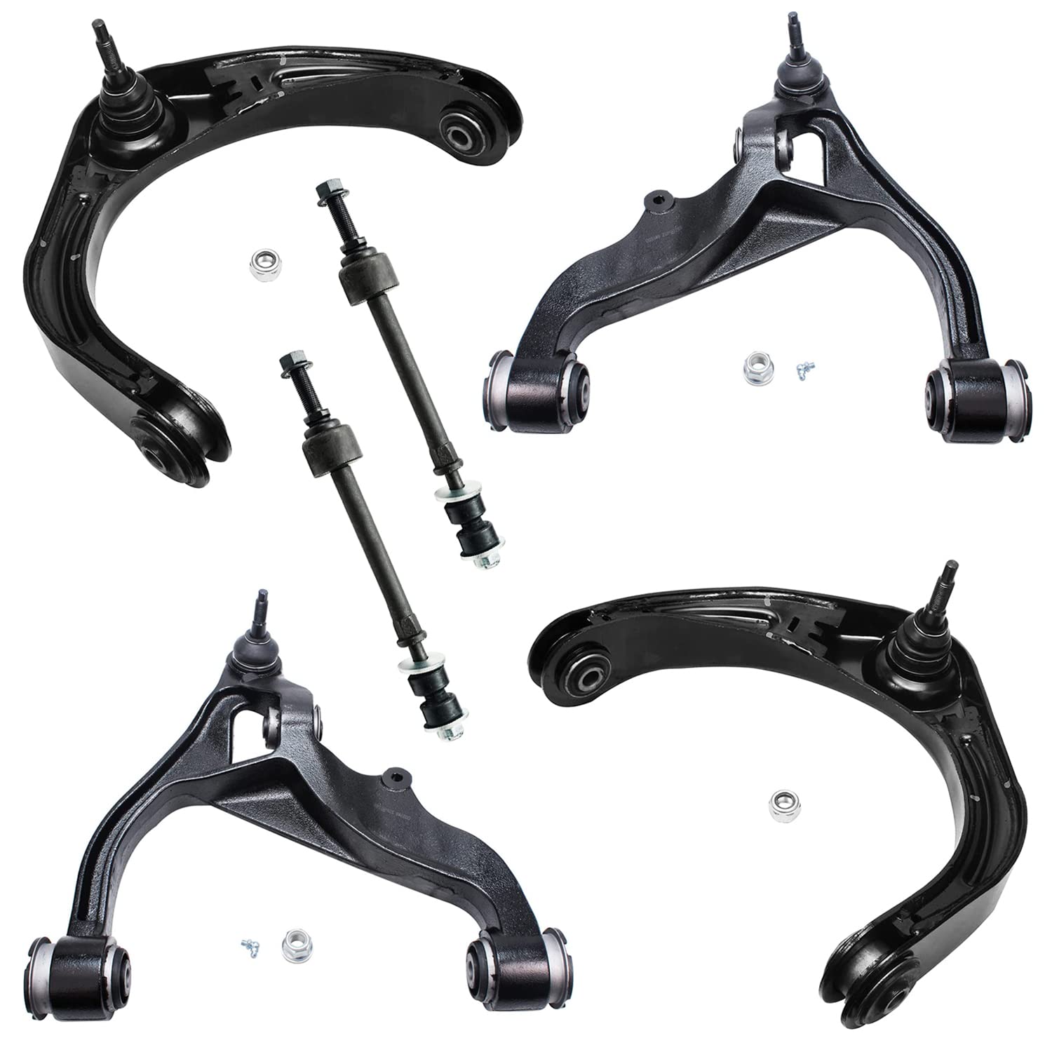 Detroit Axle - 4WD Front End Control Arms Kit for 06-08 Dodge Ram 1500, 4
