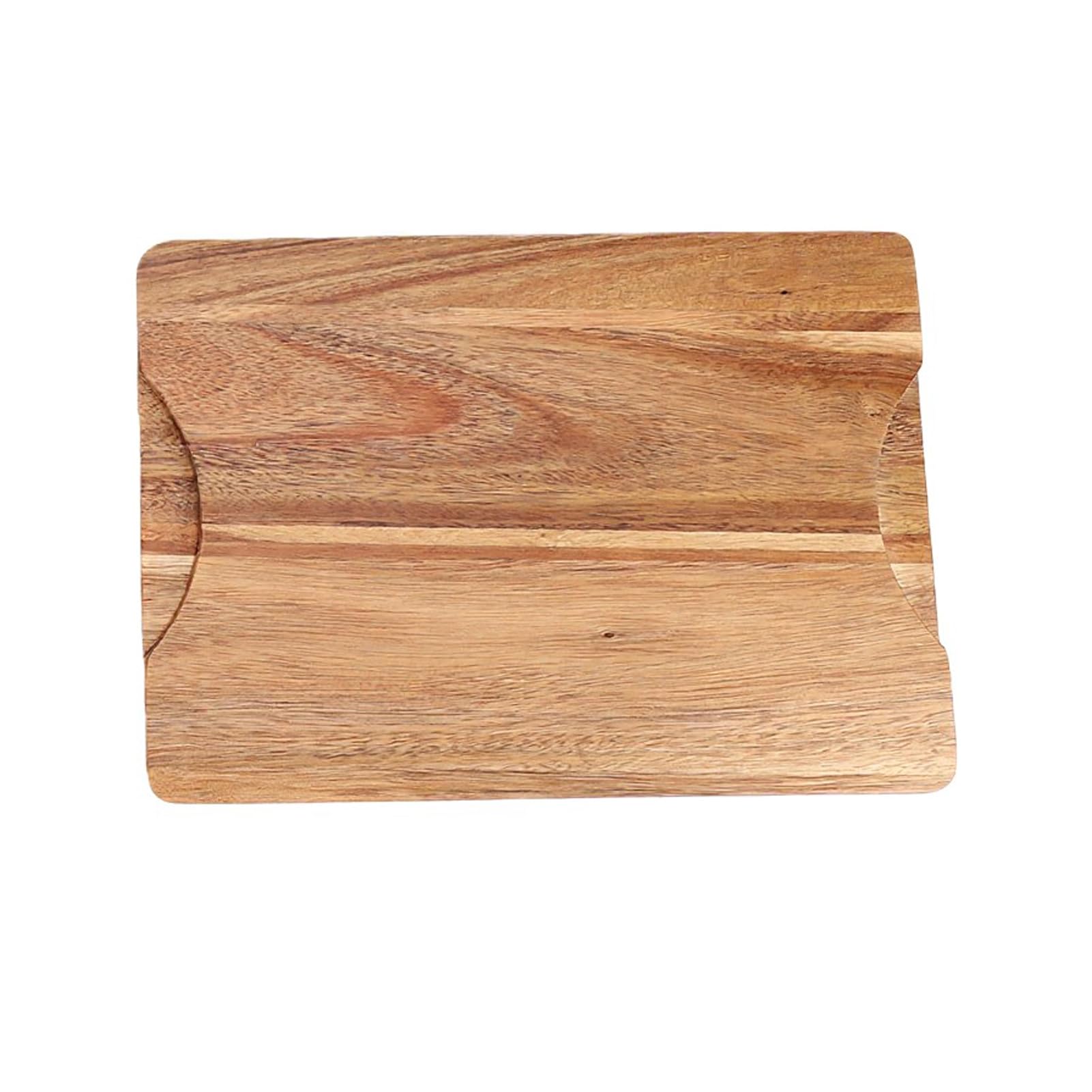 Zunate 3 szt. Zestaw Drewnianych Desek do Krojenia do Kuchni - Deska Serwowania Wędlin, Deska Krojenia Sera Chleb Owoce Mięso Warzywo, Lite Drewno Rozmiary 11x8, 13x9, 15x10 Cali