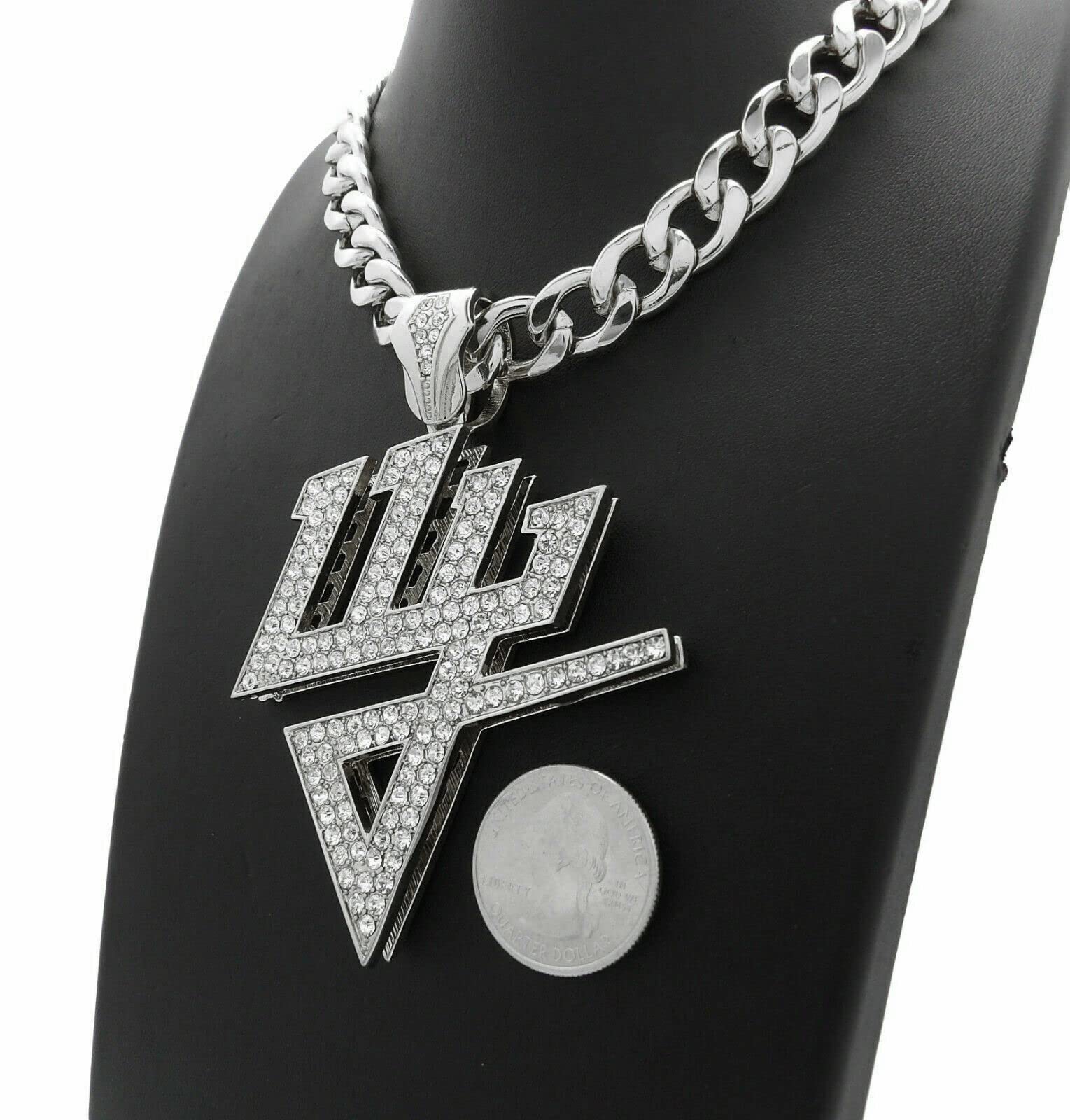 NY ヤンキース ネックレス テニスチェーン 90cm bboy hiphop NY ヤンキース ネックレス テニスチェーン 90cm bboy hiphop