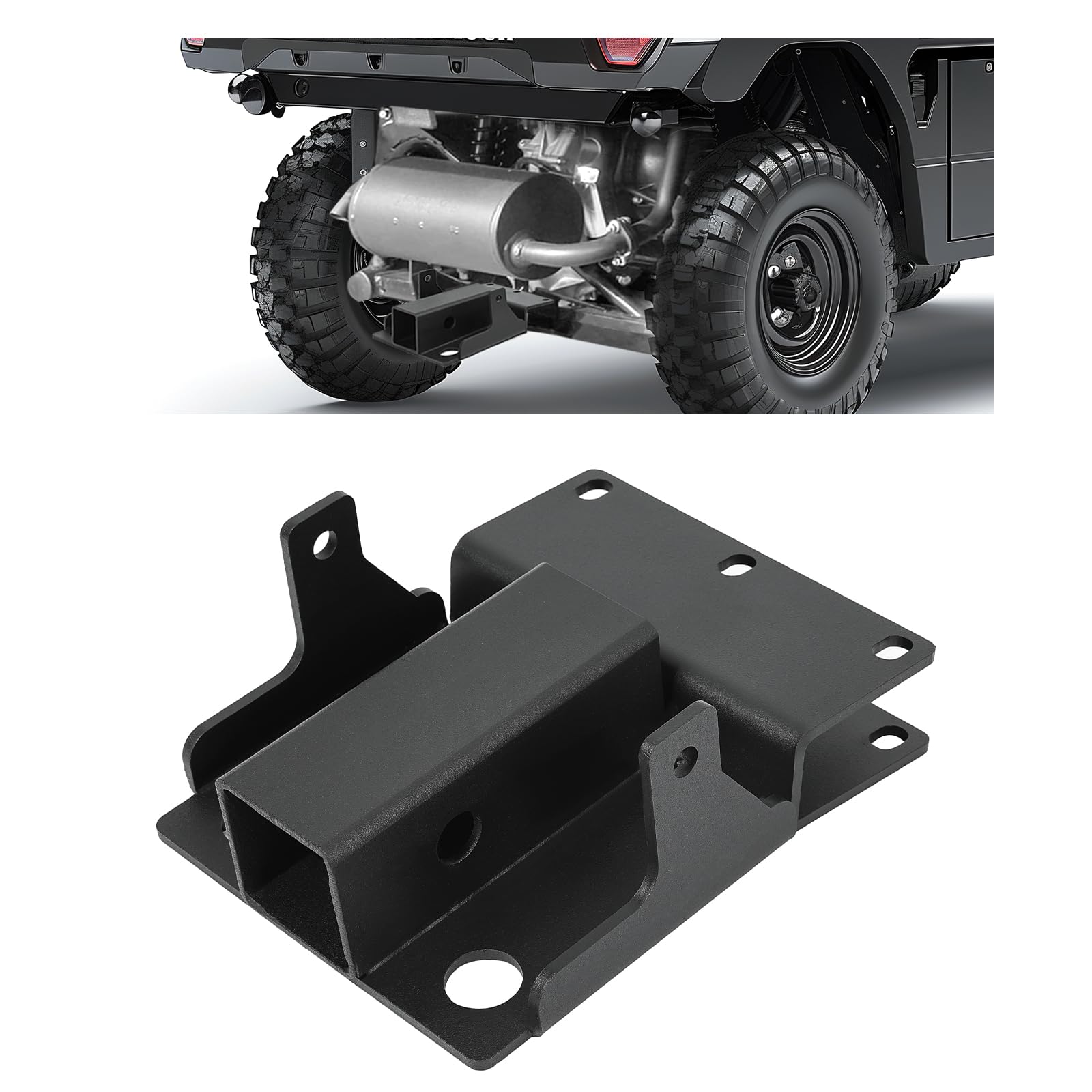 Caltric Rear Propeller Shaft Yoke & U-Joint For Kawasaki Mule 610 & SX KAF400 (2005-2020)
