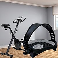 Vista 7 de YBEKI Pedales de bicicleta estática con correas para bicicleta giratoria y bicicleta estática de interior, garantía de 6 meses