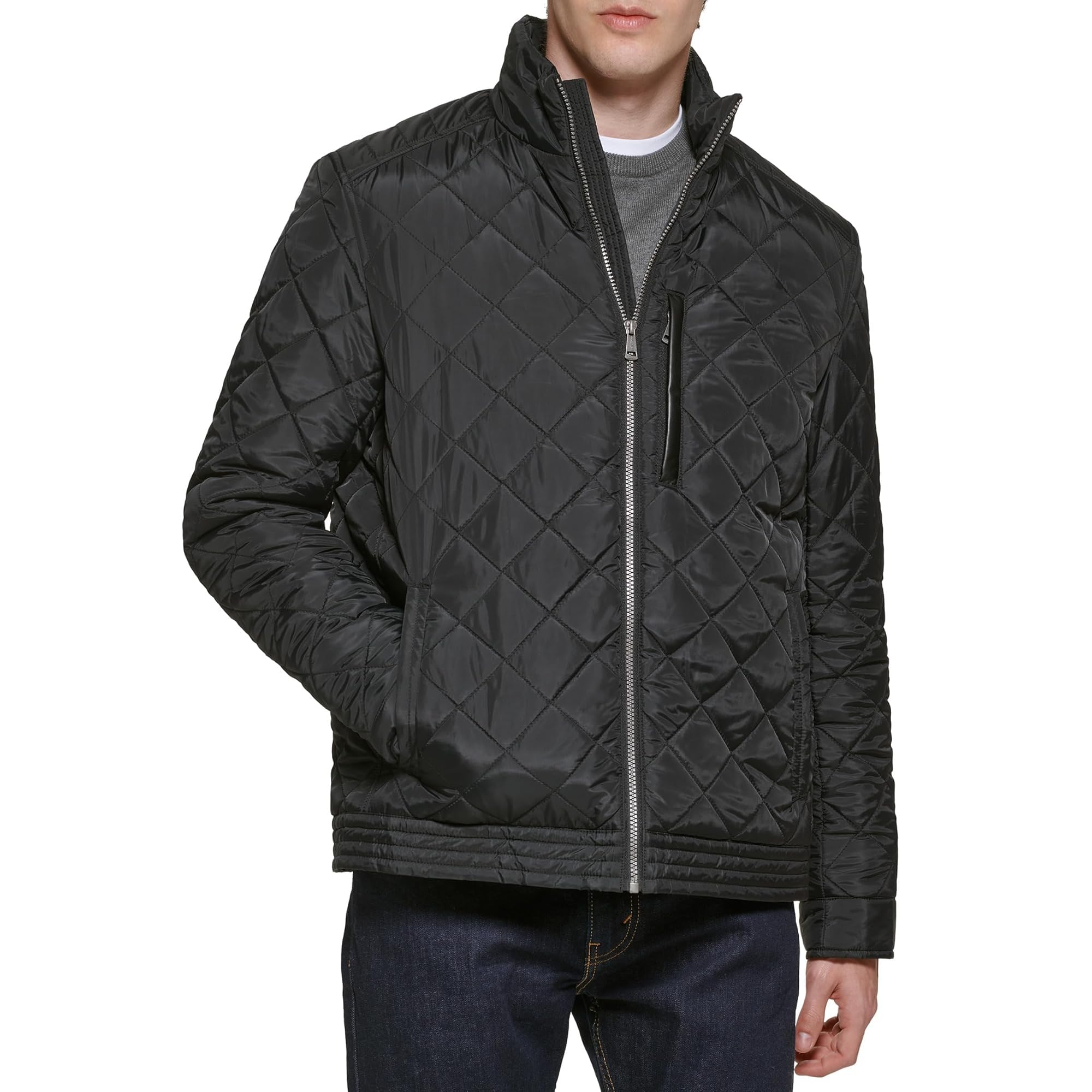 Cole Haan Signature Quilted Jacket, Black, S