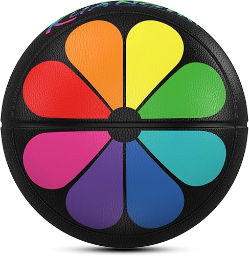 Miniatura 8 de Kuangmi Love Lucky Series Baloncesto, tamaño oficial 7 (29.5 pulgadas), edición limitada