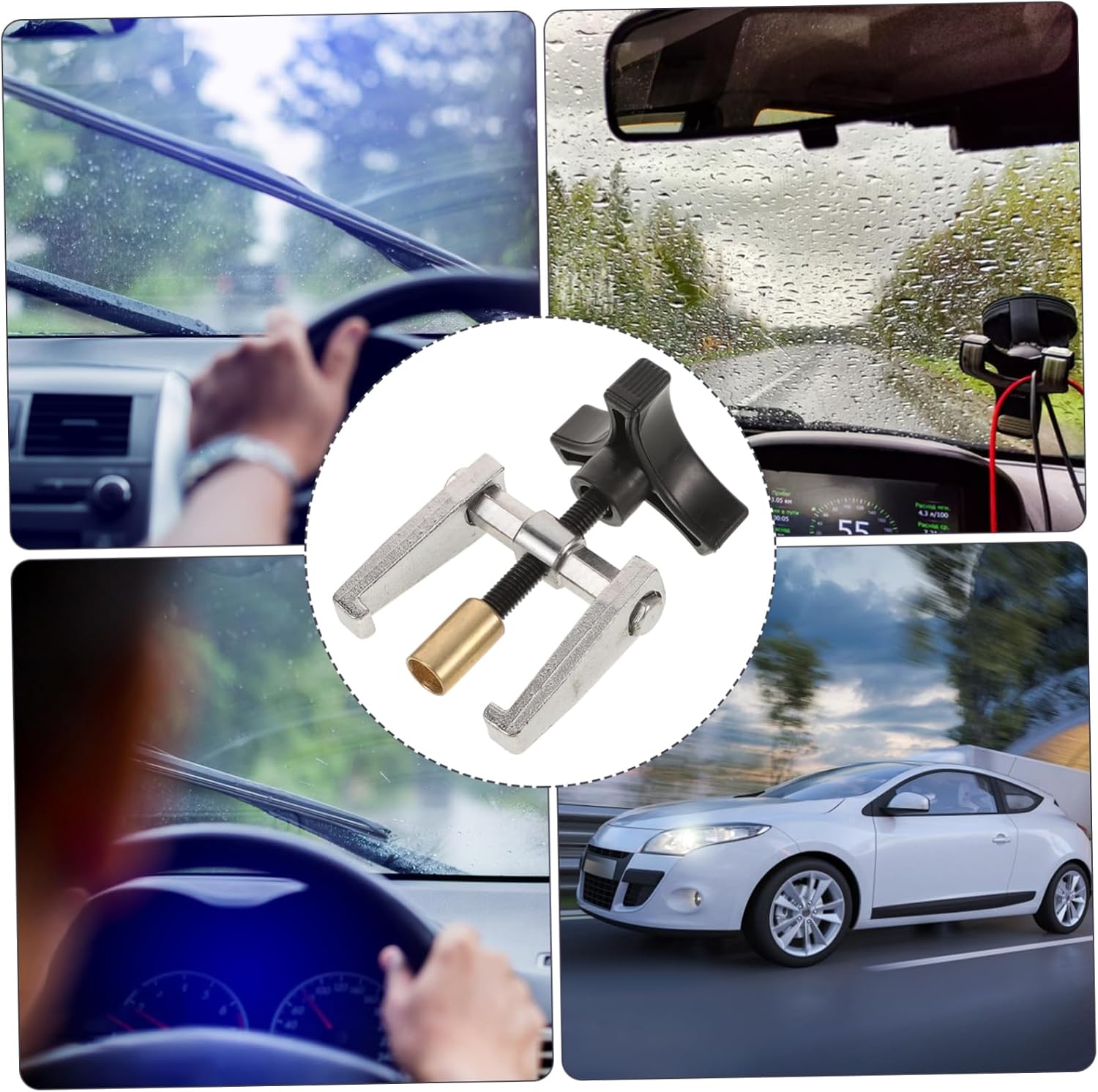 Gatuida Windshield Wiper Arm Puller Tool Easy Removal for Car Maintenance Automotive Windscreen Tool