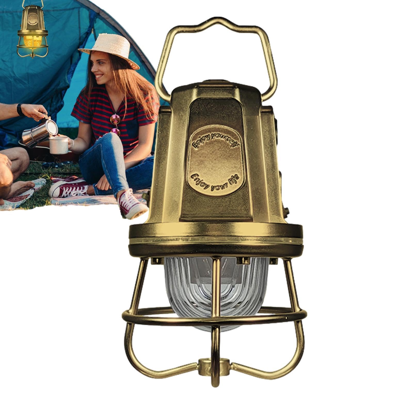 Linterna para Camping Lámpara de Equipo de Supervivencia con Regulación de | Linterna de Camping LED para Tienda de Campaña, Exterior, Apagones, Toldo y Balcón