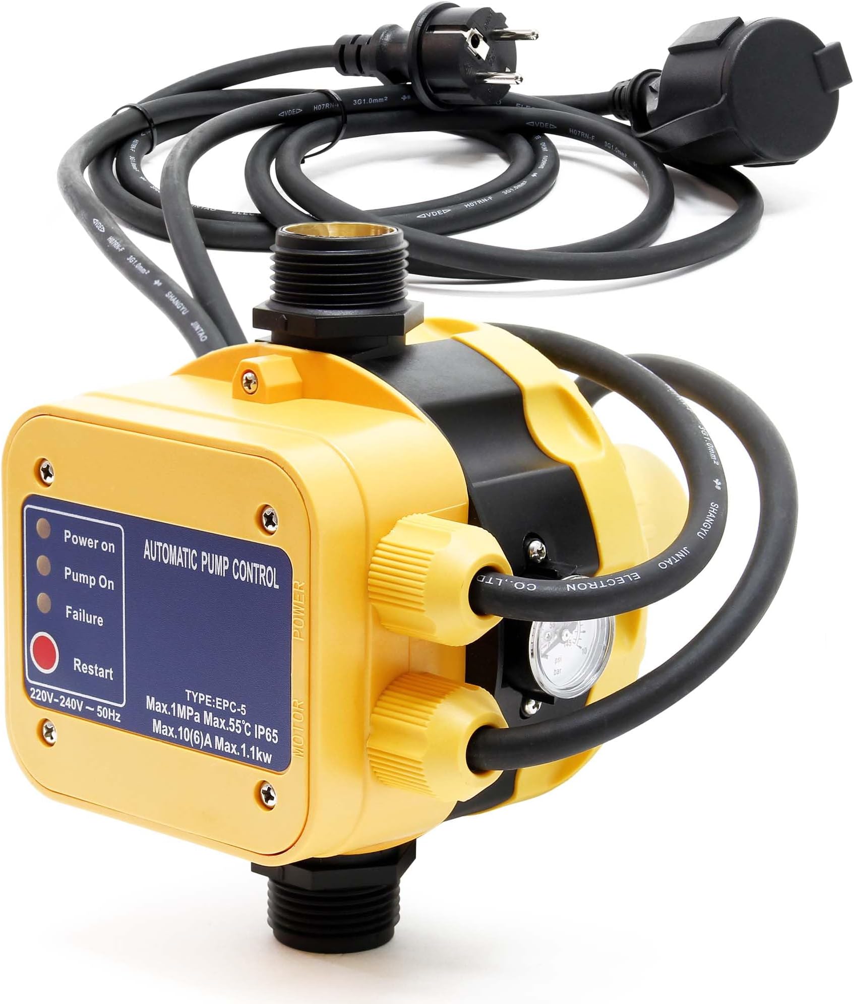 Druckschalter EPC-5 230V 1-phasig Pumpensteuerung Hauswasserwerk