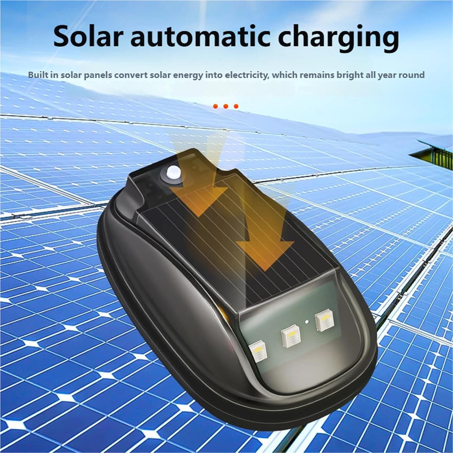 2/4/5/10PCS 2026 New Solar Cab Lights, Solar Car Roof RGB Strobe Light, with Remote Control, Vibration, No Drill Powered Cab lights, Waterproof, For Truck Suv Rvs (10 Lights+1 Remote)
