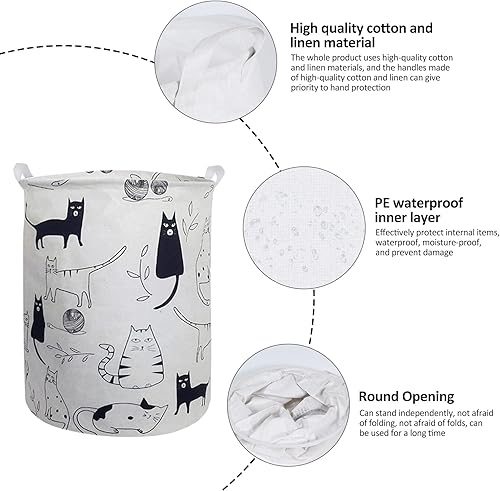 Miniatura 80 de Cesta plegable para ropa sucia en el dormitorio, impermeable, para baño, bolsa grande de lavandería en dormitorio universitario, guardarropa, sala