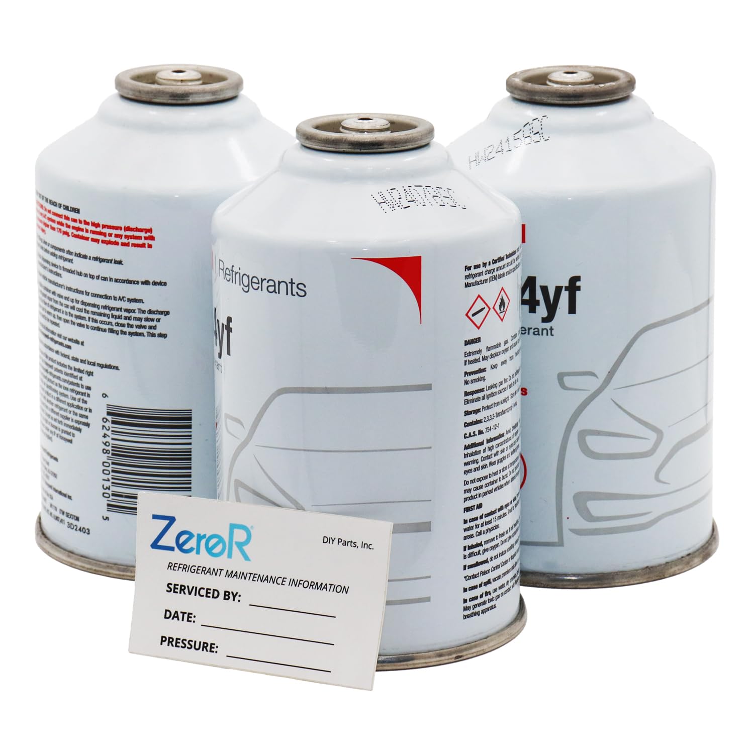 ZeroR Genuine R1234YF 3-Pack 8 oz