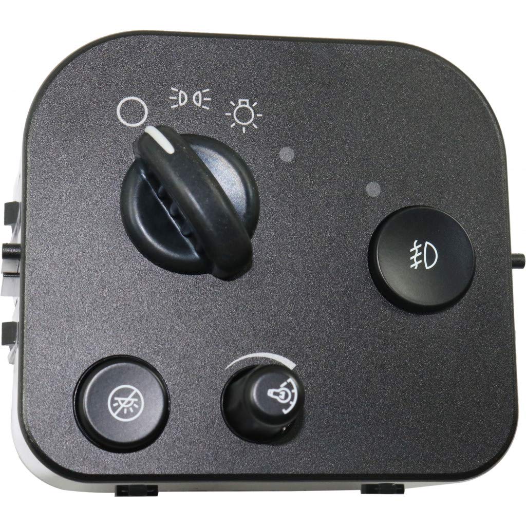 for Chevy Trailblazer EXT Headlight Switch 2002 04 05 2006 | w/Fog Lights | 25932632