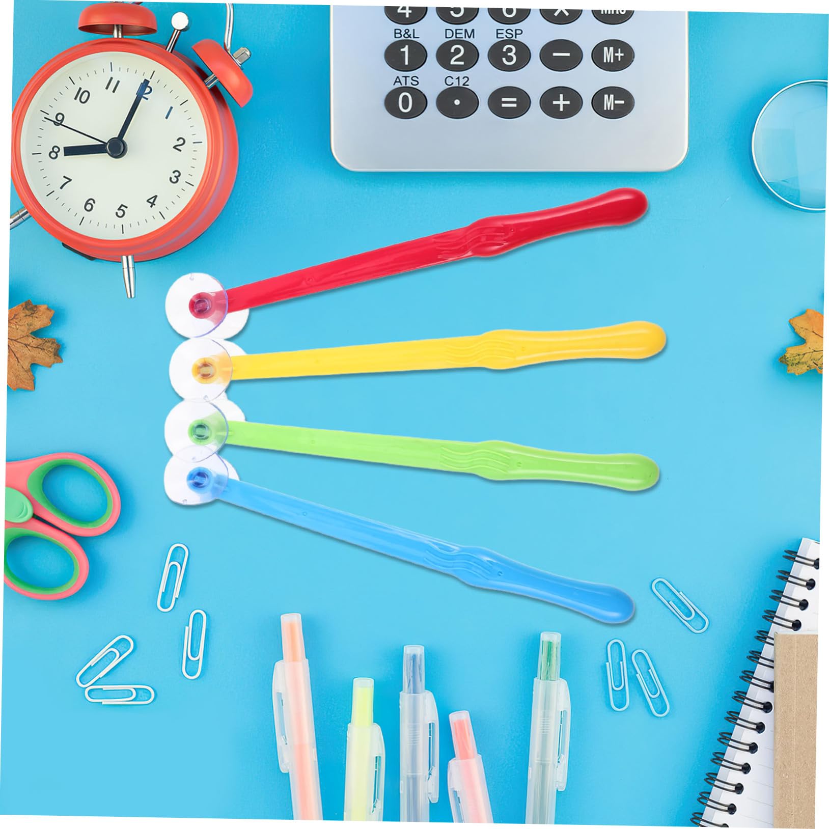 Lot De 4 Marteaux Ventouse Jouets D'Éveil Motricité Réaction Éducatif Multicolores