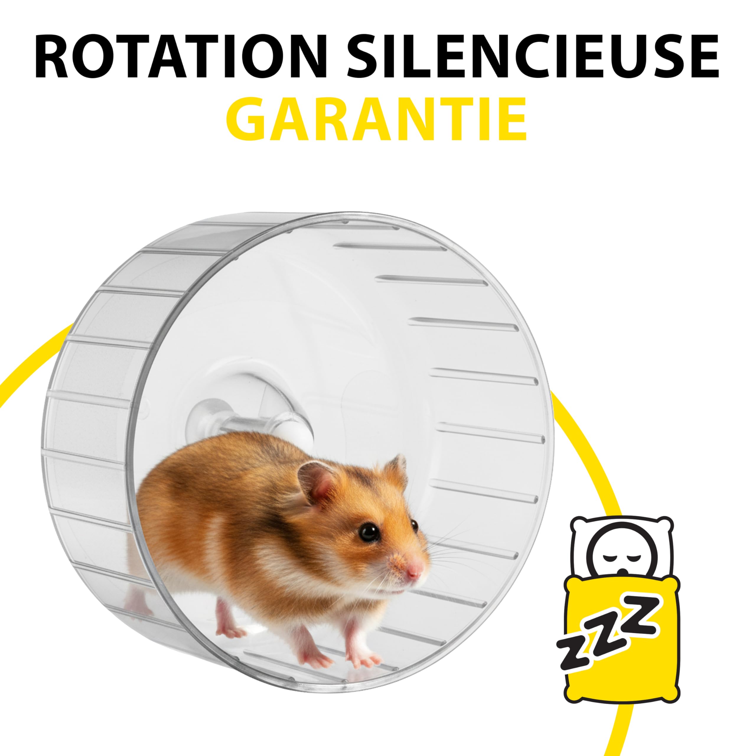 Ferplast Cage Hamster DOMSTER, Cage Souris, 3 Niveaux, avec Accessoires, Plateformes et Échelles, Grillage Métallique et Bois FSC, Base Transparente, Cage pour Hamster en Bois, 120 x 50 x h 66,5 cm