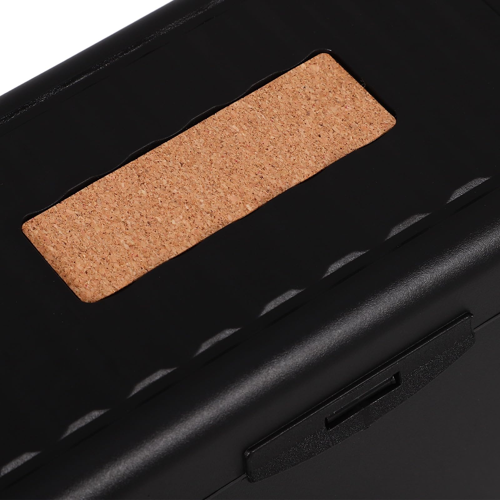 SEWACC Boîte Porte-cartes Mémoire Abs Noir Grosse Capacité, Facile à Nettoyer et Gain de Place, pour Bureau et Organisation des Fiches