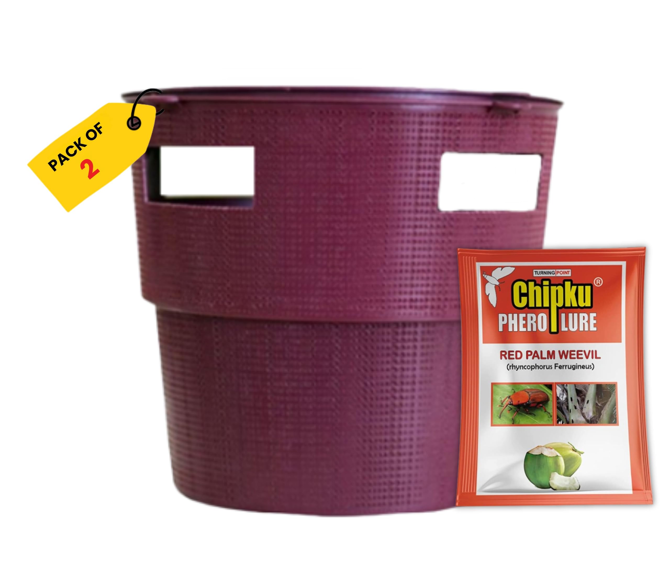 Chipku - buket Trap with red Palm Weevil Pack of 2-image-20