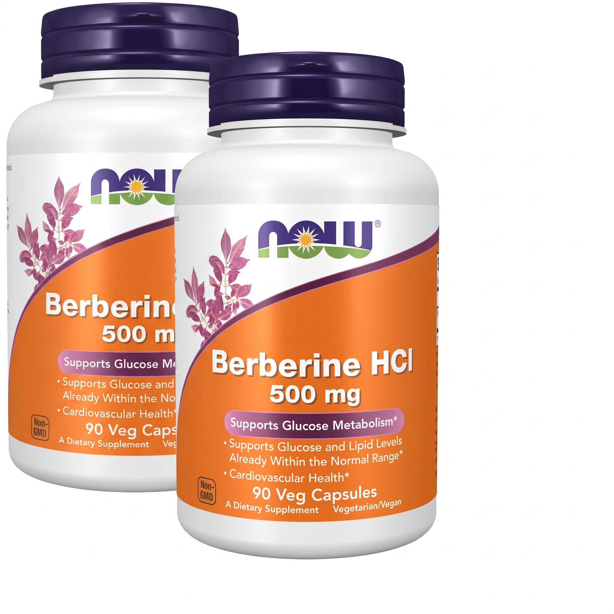 Now Supplements, Berberine HCL 500 mg, 90 Veg Capsules — Amazon image 7