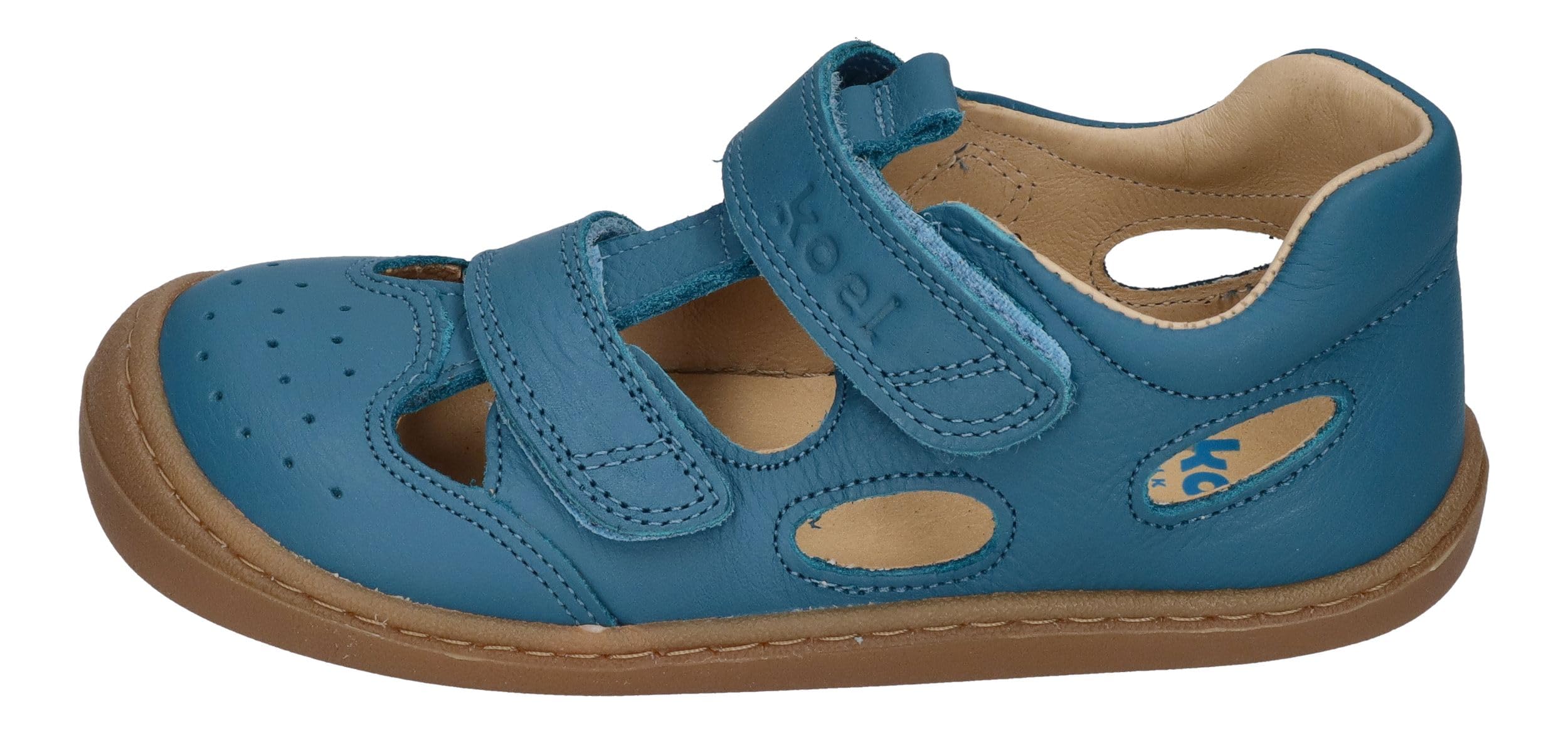 KOEL Barefoot Kinder Sneakers Sandalen BEP LEATHER turquoise