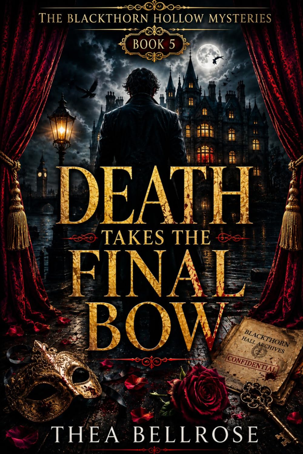 Death Takes the Final Bow: A London Theatre Murder Mystery Where an Actor Dies Before His Comeback and Political Secrets Refuse to Stay Buried (The Blackthorn Hollow Mysteries)