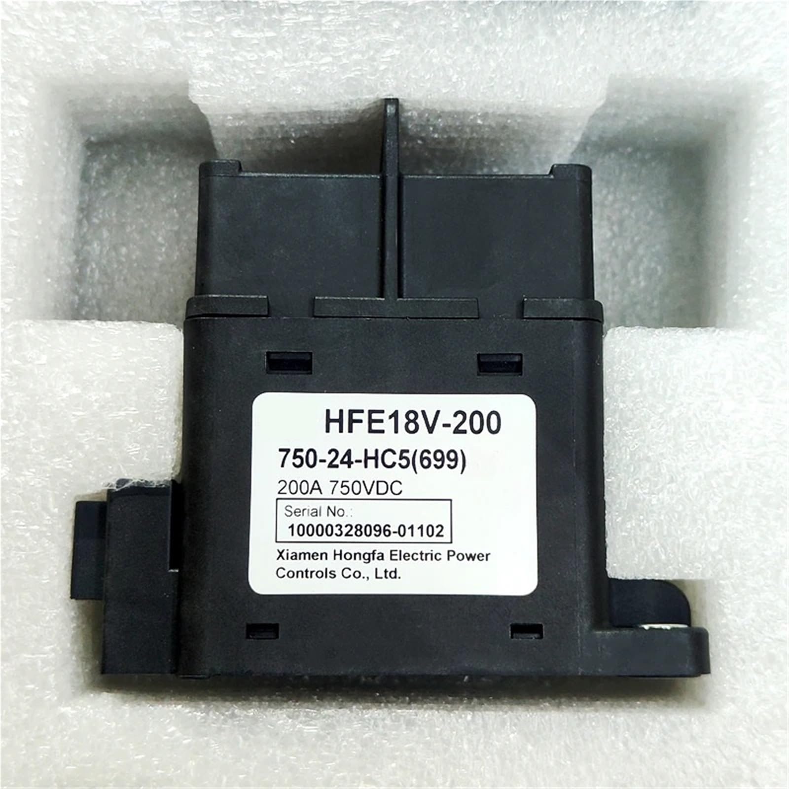 1 relé/Lote: HFE18V-200 750-24-HC5(699) Relé de CC de Alto Voltaje