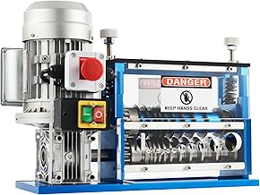 CREWORKS 370W Professional Electric Cable Stripper for Cables from 1.5 mm to 38 mm Electric Wire Stripper with 11 Multi-Holes for Copper Recovery Speed 30 m/min