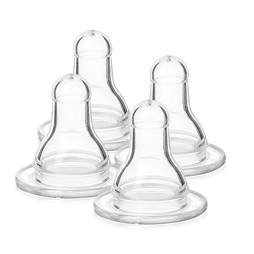 Evenflo 4 Pack Classic Silicone Nipple Slow Flow